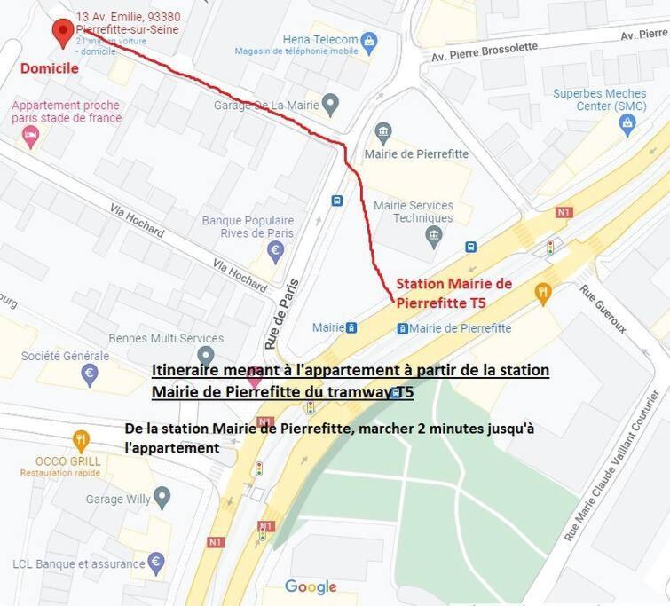 Studio Renove D'Exception Aux Portes De Paris ! Pierrefitte sur Seine Bagian luar foto